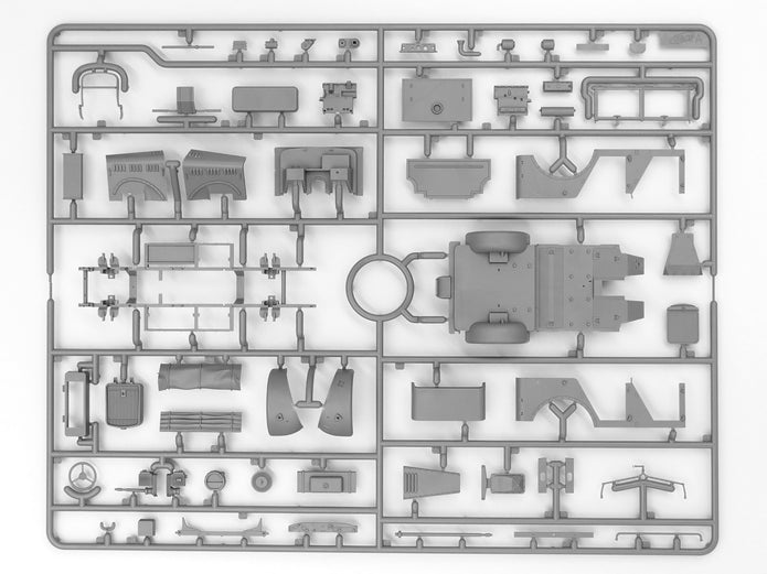 ICM 35583 Plastic car kit models Scale 1:35 Le.glEinheitz-Pkw Kfz2 modelling kit