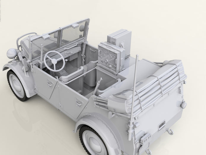 ICM 35583 Plastic car kit models Scale 1:35 Le.glEinheitz-Pkw Kfz2 modelling kit