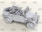 ICM 35584 le.gl.Einheits-Pkw Kfz.4 WWII German Light Anti-Aircraft Vehicle 1:35