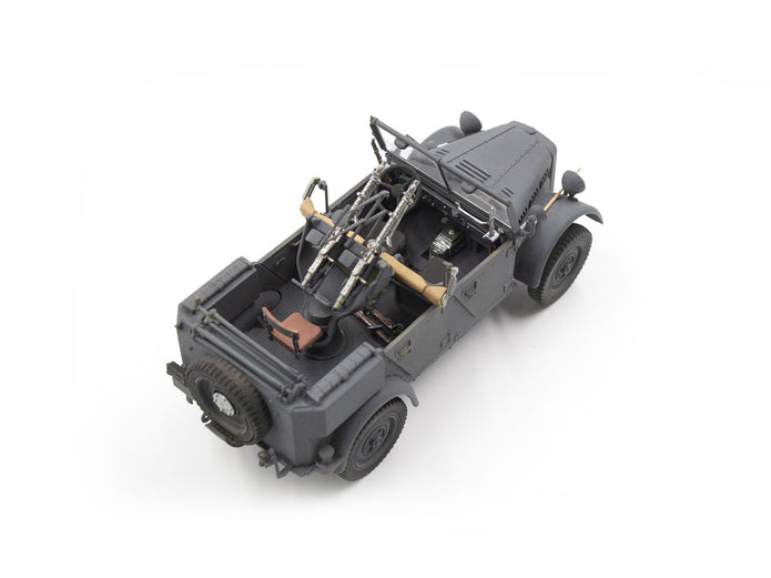 ICM 35584 le.gl.Einheits-Pkw Kfz.4 WWII German Light Anti-Aircraft Vehicle 1:35
