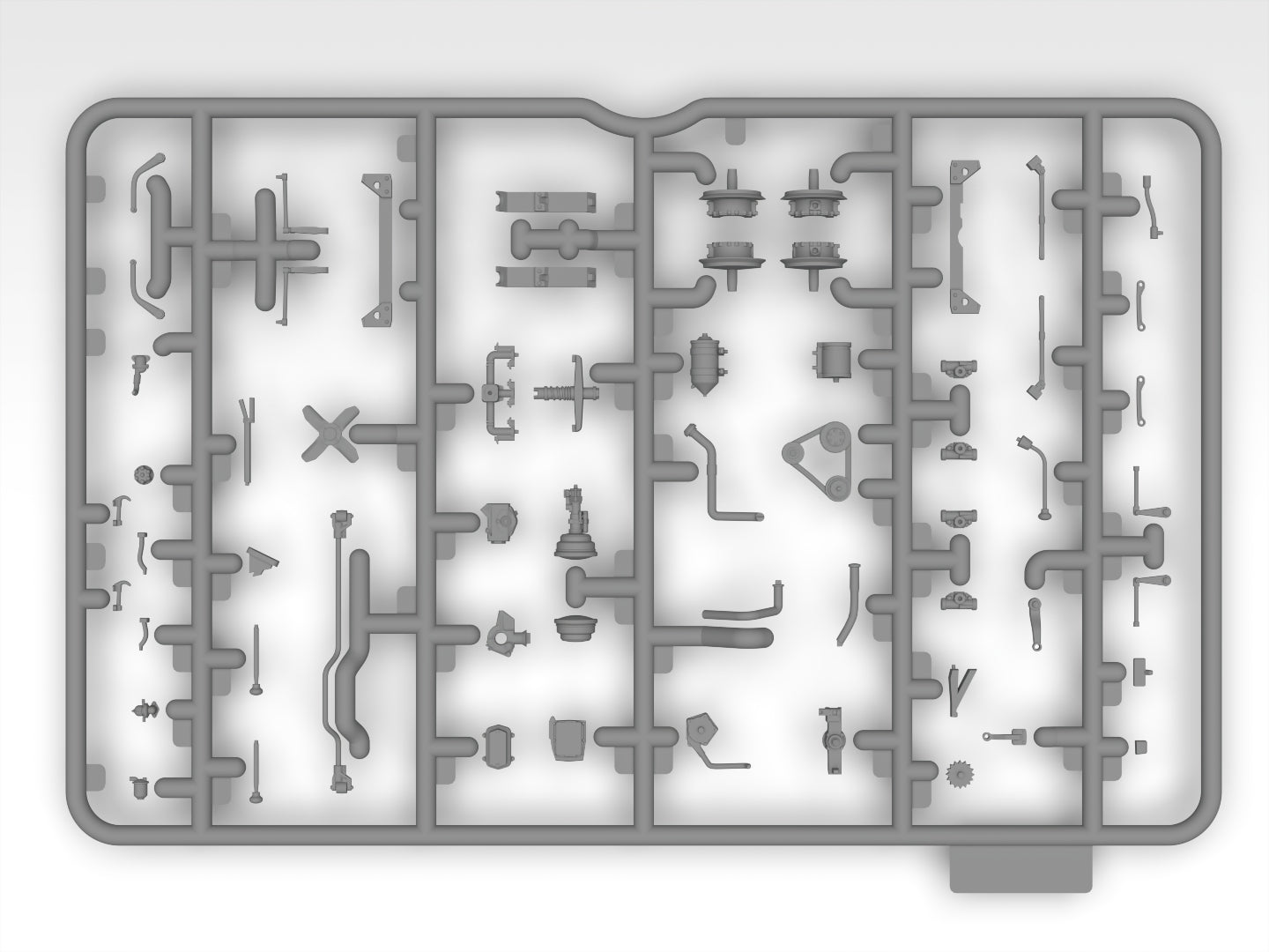 Confession before the fight Scale 1:35 ICM35585 Plastic Model Truck Kit