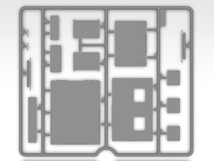 Confession before the fight Scale 1:35 ICM35585 Plastic Model Truck Kit