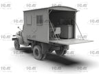 WWII British Army Mobile Chapel Scale 1:35 Plastic Model Kit ICM 35586