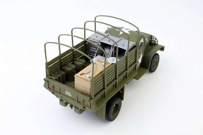 WWII US Army Kitchen Truck Scale 1:35 ICM35587 Plastic Model Truck Kit