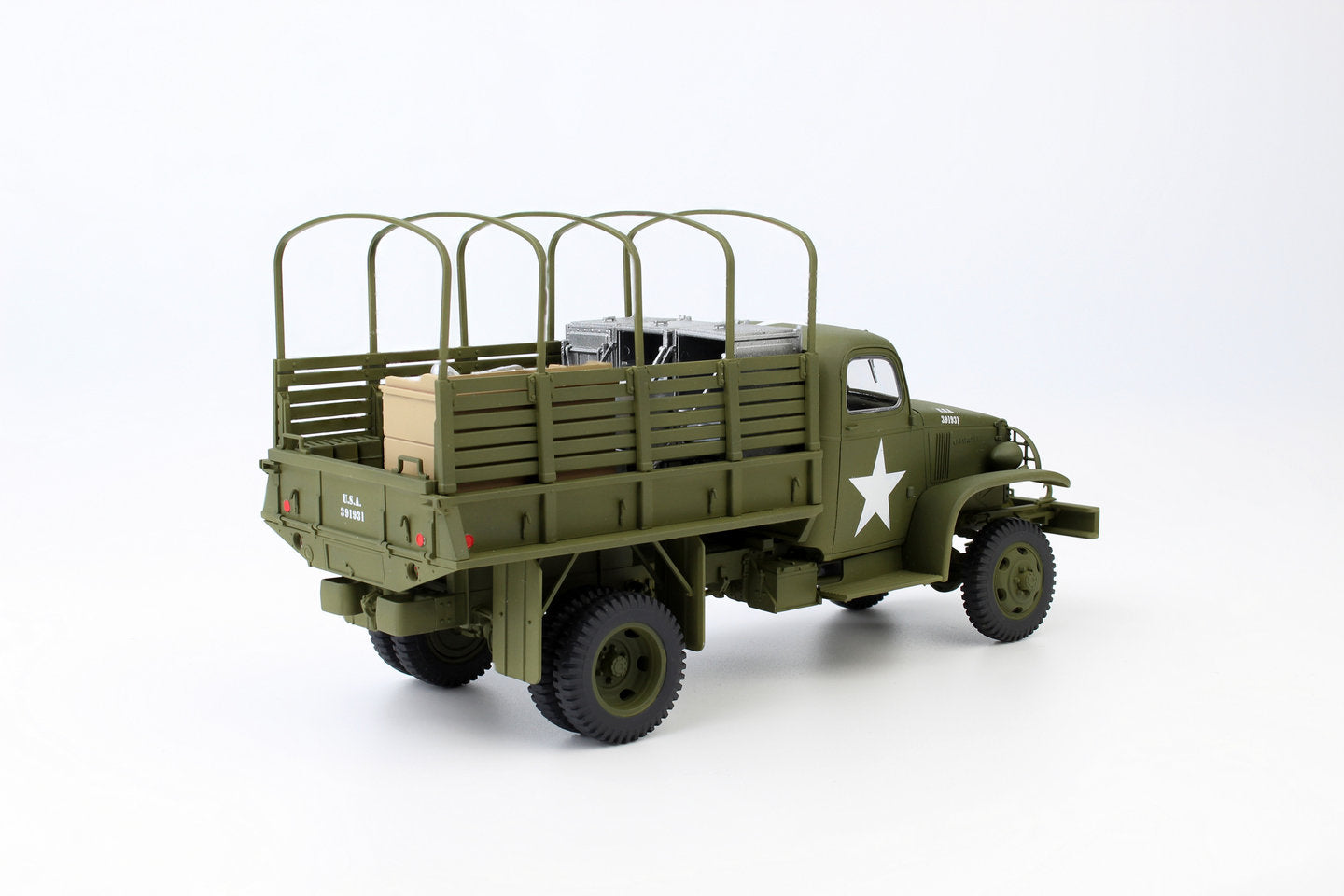 WWII US Army Kitchen Truck Scale 1:35 ICM35587 Plastic Model Truck Kit
