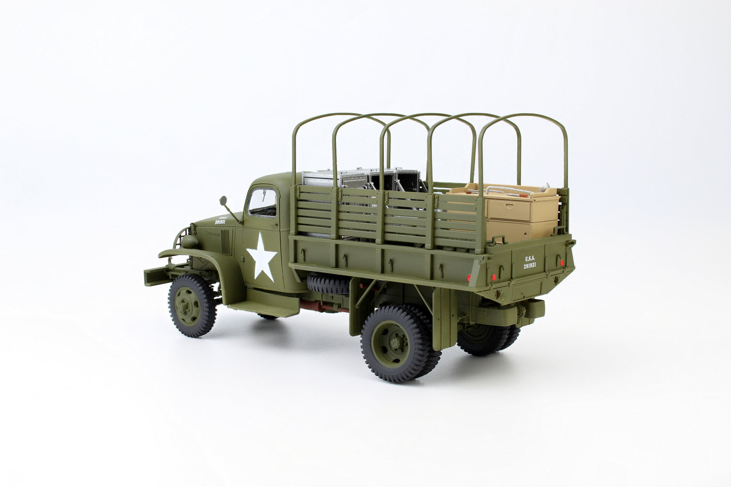 WWII US Army Kitchen Truck Scale 1:35 ICM35587 Plastic Model Truck Kit