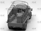 WWII US Army Kitchen Truck Scale 1:35 ICM35587 Plastic Model Truck Kit
