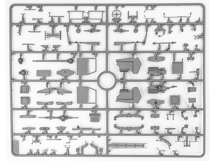 ICM 35591 Plastic model truck kit 1:35 BM-13-16 W.O.T 8 chassis WWII Soviet MLRS