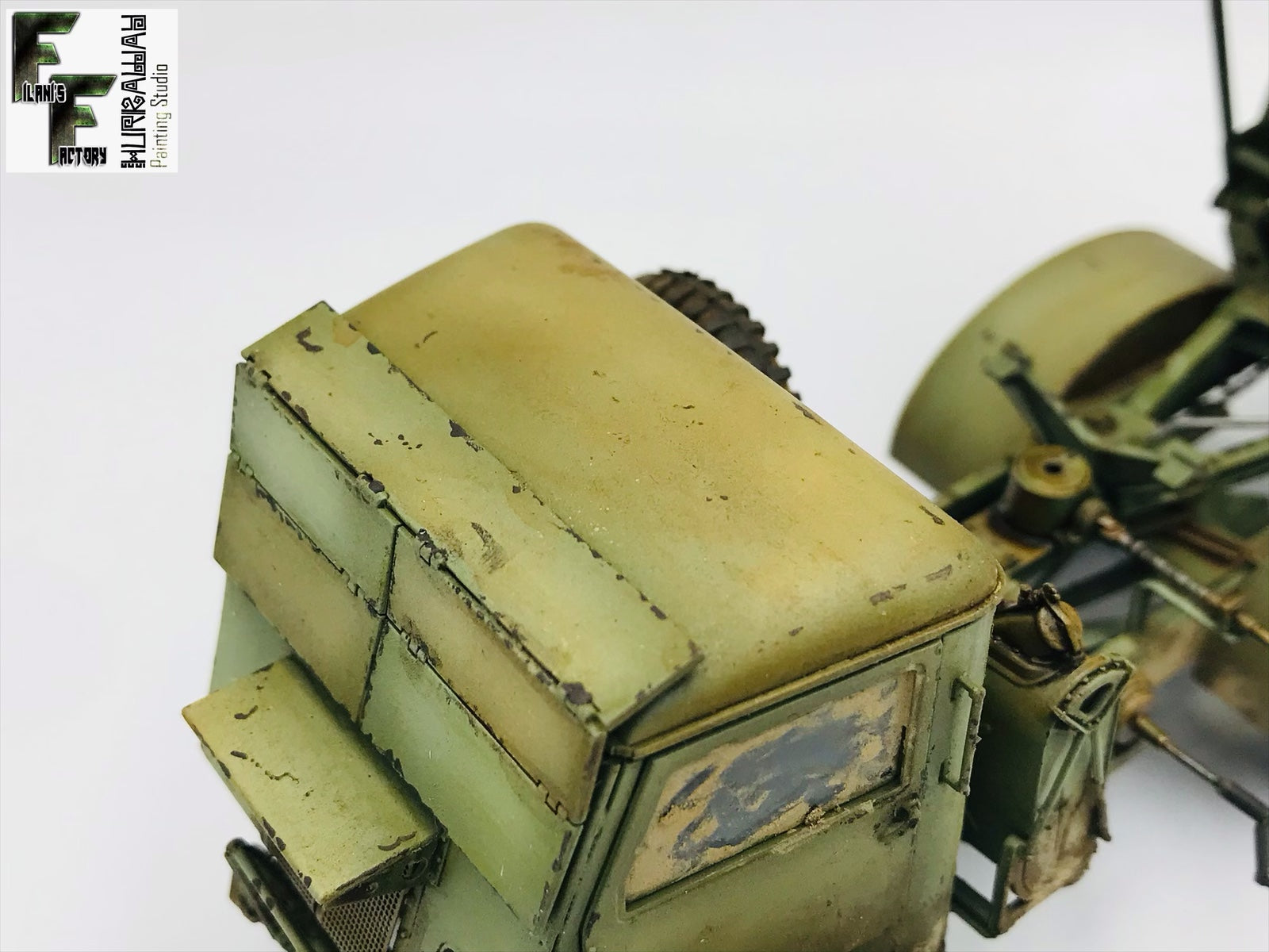 ICM 35591 Plastic model truck kit 1:35 BM-13-16 W.O.T 8 chassis WWII Soviet MLRS