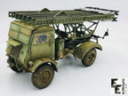 ICM 35591 Plastic model truck kit 1:35 BM-13-16 W.O.T 8 chassis WWII Soviet MLRS