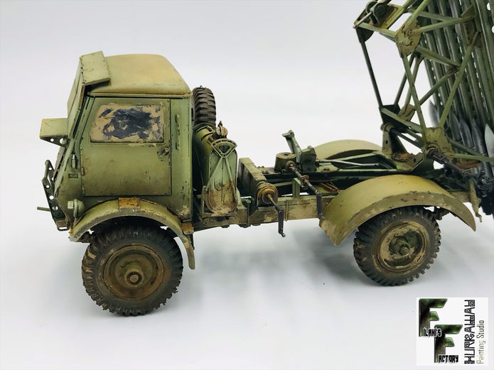 ICM 35591 Plastic model truck kit 1:35 BM-13-16 W.O.T 8 chassis WWII Soviet MLRS