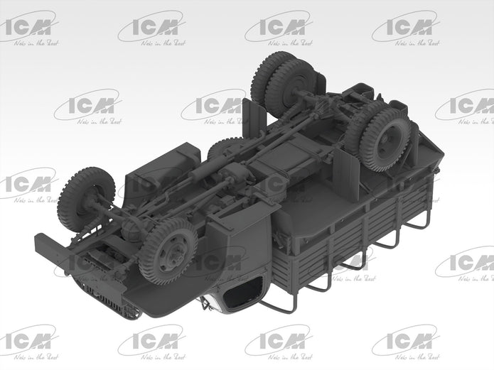 ICM 35593 Plastic model Truck kit Scale 1:35 WWII Army Truck G7107 - kits models