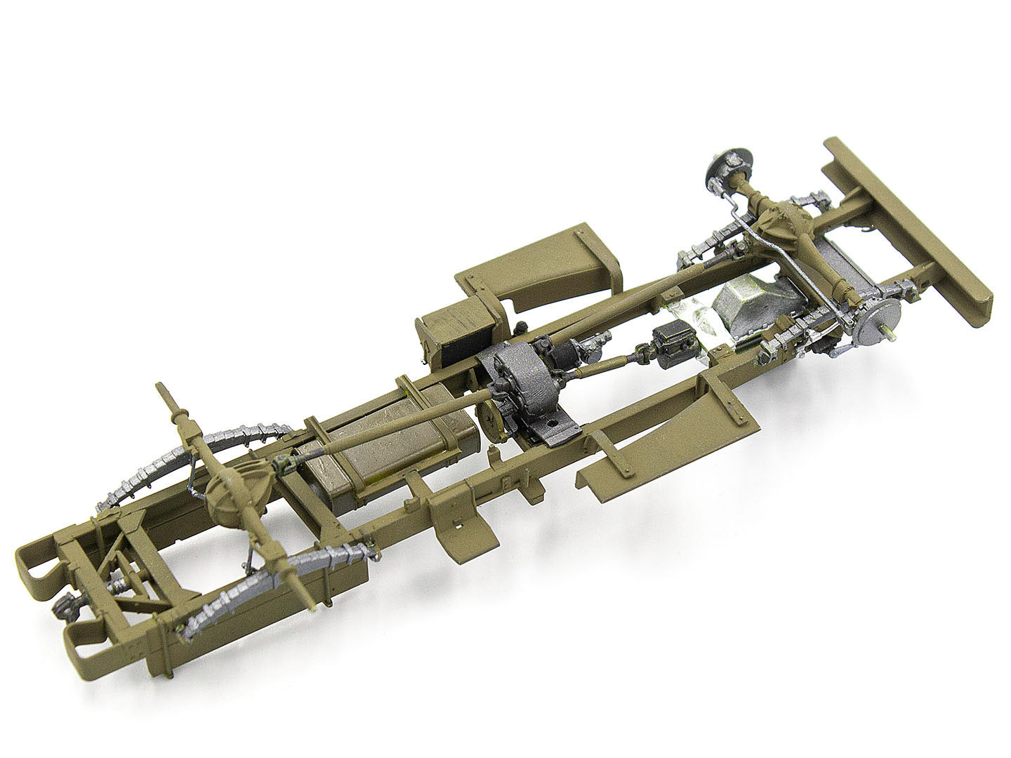 ICM 35593 Plastic model Truck kit Scale 1:35 WWII Army Truck G7107 - kits models