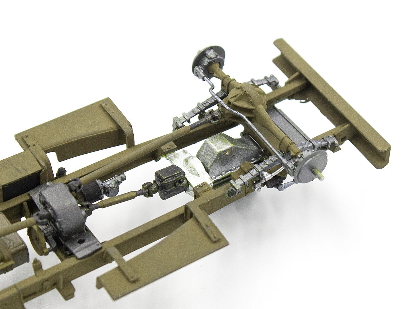 ICM 35593 Plastic model Truck kit Scale 1:35 WWII Army Truck G7107 - kits models