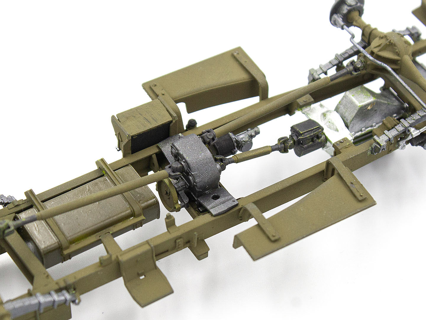 ICM 35593 Plastic model Truck kit Scale 1:35 WWII Army Truck G7107 - kits models