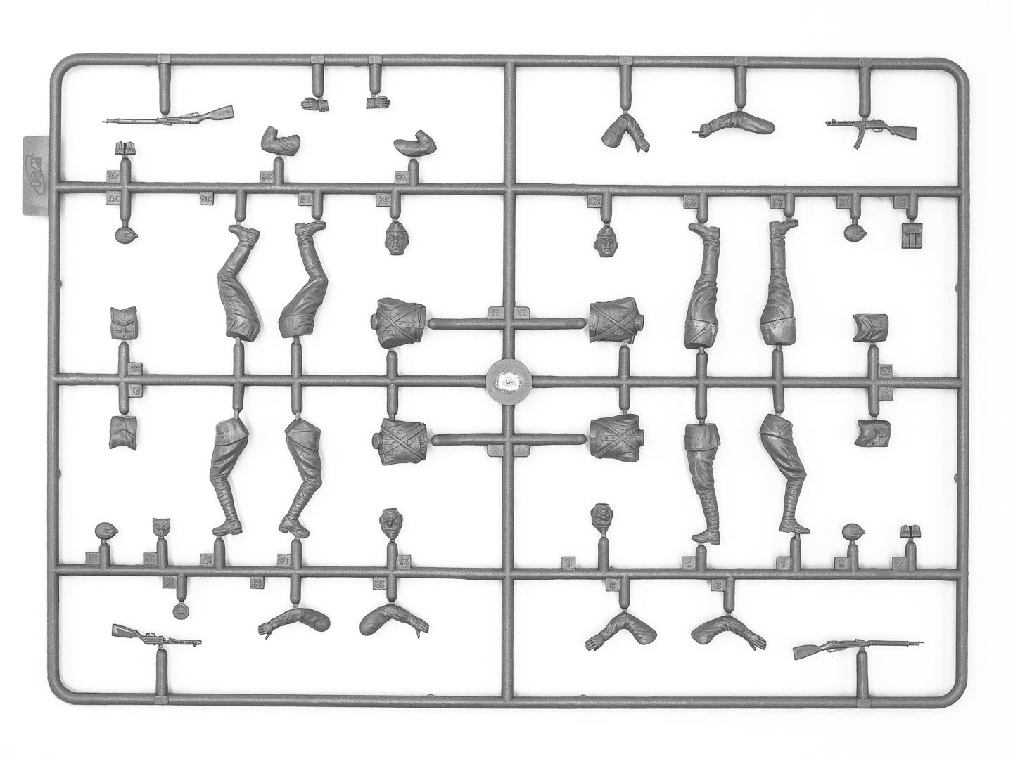 ICM 35596 Plastic model kit Scale 1:35 BM-13-16  G7107 chassis with Soviet crew