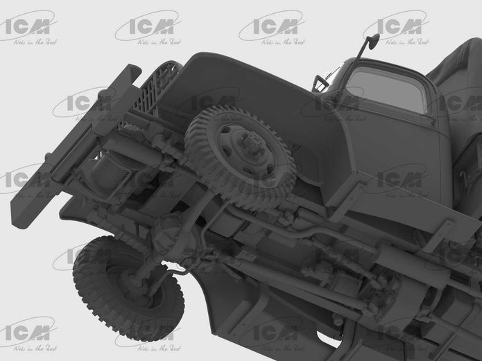 ICM 35597 Plastic model kit Scale 1:35 G7117, US military truck - kits models