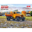 ICM35598 Plastic model car kit Scale 1:35 G7107 US Cargo Truck plastic kit model