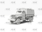 ICM35598 Plastic model car kit Scale 1:35 G7107 US Cargo Truck plastic kit model
