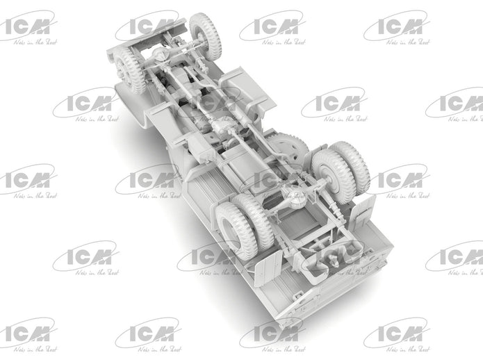 ICM35598 Plastic model car kit Scale 1:35 G7107 US Cargo Truck plastic kit model