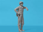 ICM 35599 Scale model kit 1: 35 WWII US Military Patrol (G7107 with MG M1919A4)