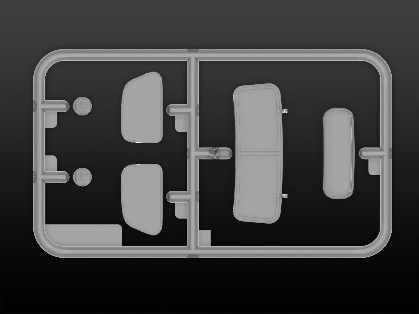 ICM 35599 Scale model kit 1: 35 WWII US Military Patrol (G7107 with MG M1919A4)