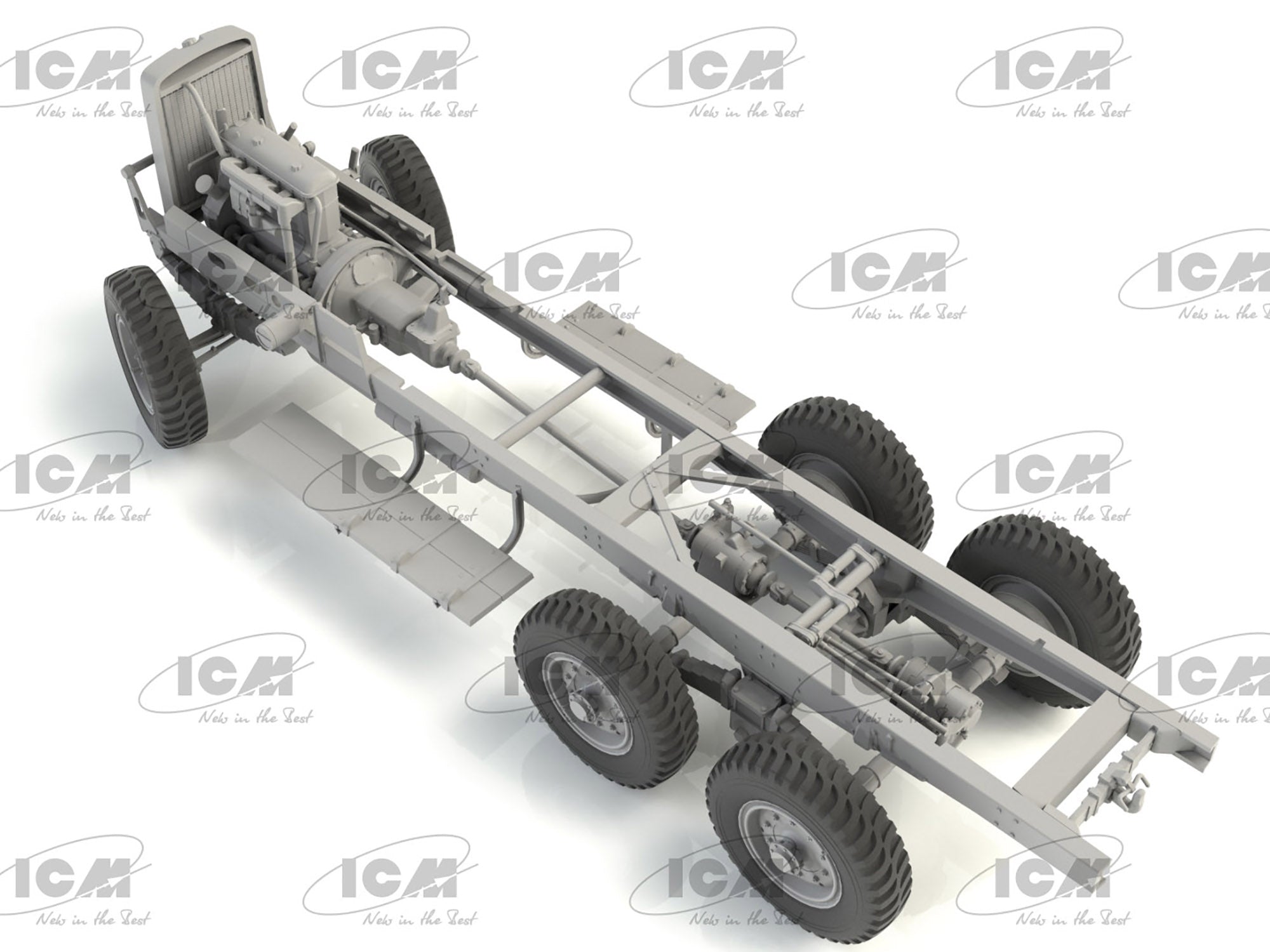 ICM 35602 Scale model Truck kit 1:35 Leyland Retriever General Service kit model