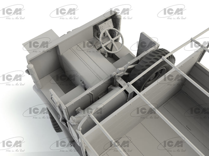 ICM 35602 Scale model Truck kit 1:35 Leyland Retriever General Service kit model