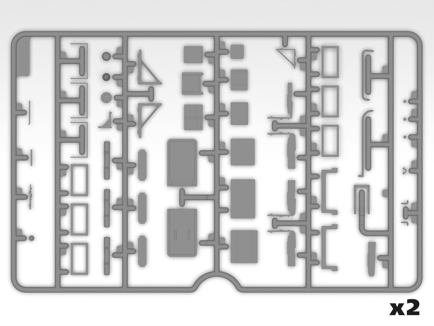 Monty’s office caravan Scale 1:35 ICM35603 Plastic Model Truck Kit