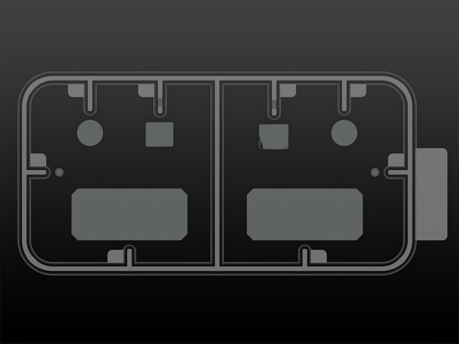 Monty’s office caravan Scale 1:35 ICM35603 Plastic Model Truck Kit
