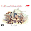 ICM 35615 Plastic model kit Scale 1:35 French armored car crew, 1940 (4 figures)