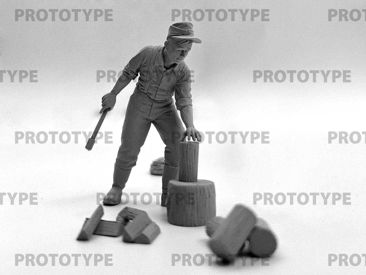 Feldküche WWII German Field Kitchen with cooks Scale 1:35 ICM35618 Plastic Model Figures Kit