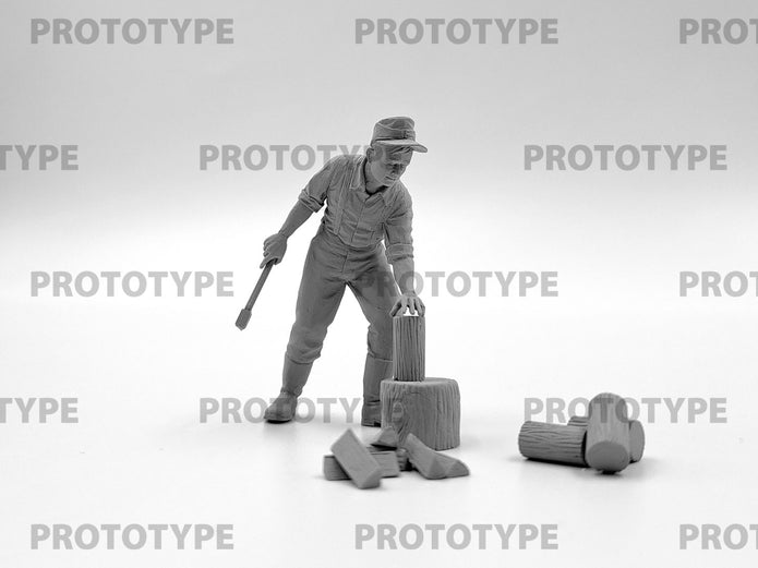 Feldküche WWII German Field Kitchen with cooks Scale 1:35 ICM35618 Plastic Model Figures Kit