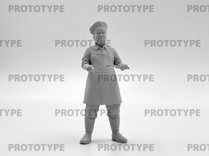 Feldküche WWII German Field Kitchen with cooks Scale 1:35 ICM35618 Plastic Model Figures Kit