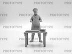 Feldküche WWII German Field Kitchen with cooks Scale 1:35 ICM35618 Plastic Model Figures Kit