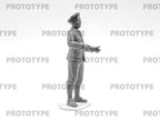 US Field Stove M1937 with cooks Scale 1:35 ICM35619 Plastic Model Figures Kit