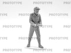 US Field Stove M1937 with cooks Scale 1:35 ICM35619 Plastic Model Figures Kit