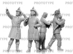ICM 35622 Plastic model kit figures Scale 1:35 American Fire Truck Crew (1910s)
