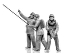 ICM 35623 Plastic model figures kit Scale 1:35 Soviet firefighters 1980s
