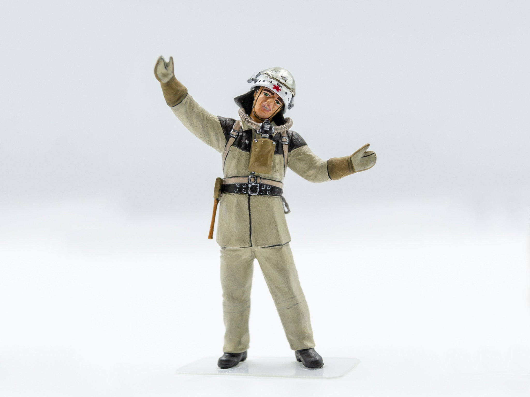 ICM 35623 Plastic model figures kit Scale 1:35 Soviet firefighters 1980s