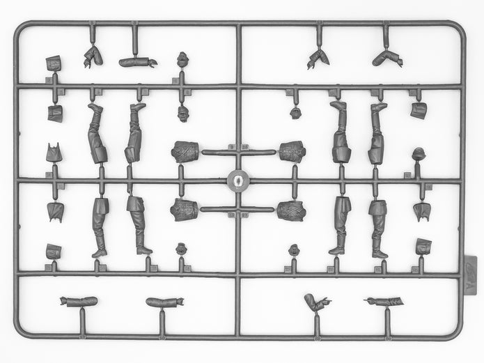 ICM 35639 Plastic model kit figures Scale 1:35 WWII German Infantry (1939-1942)