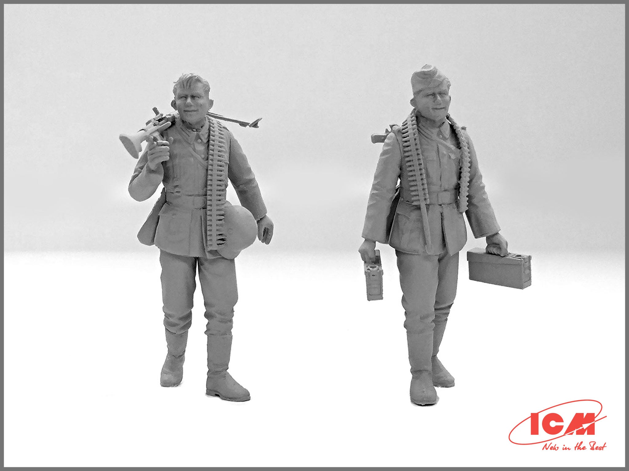 ICM 35639 Plastic model kit figures Scale 1:35 WWII German Infantry (1939-1942)