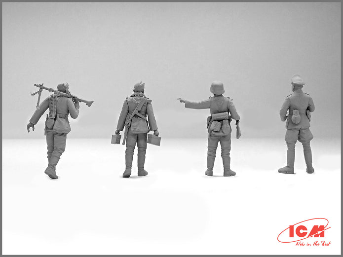 ICM 35639 Plastic model kit figures Scale 1:35 WWII German Infantry (1939-1942)