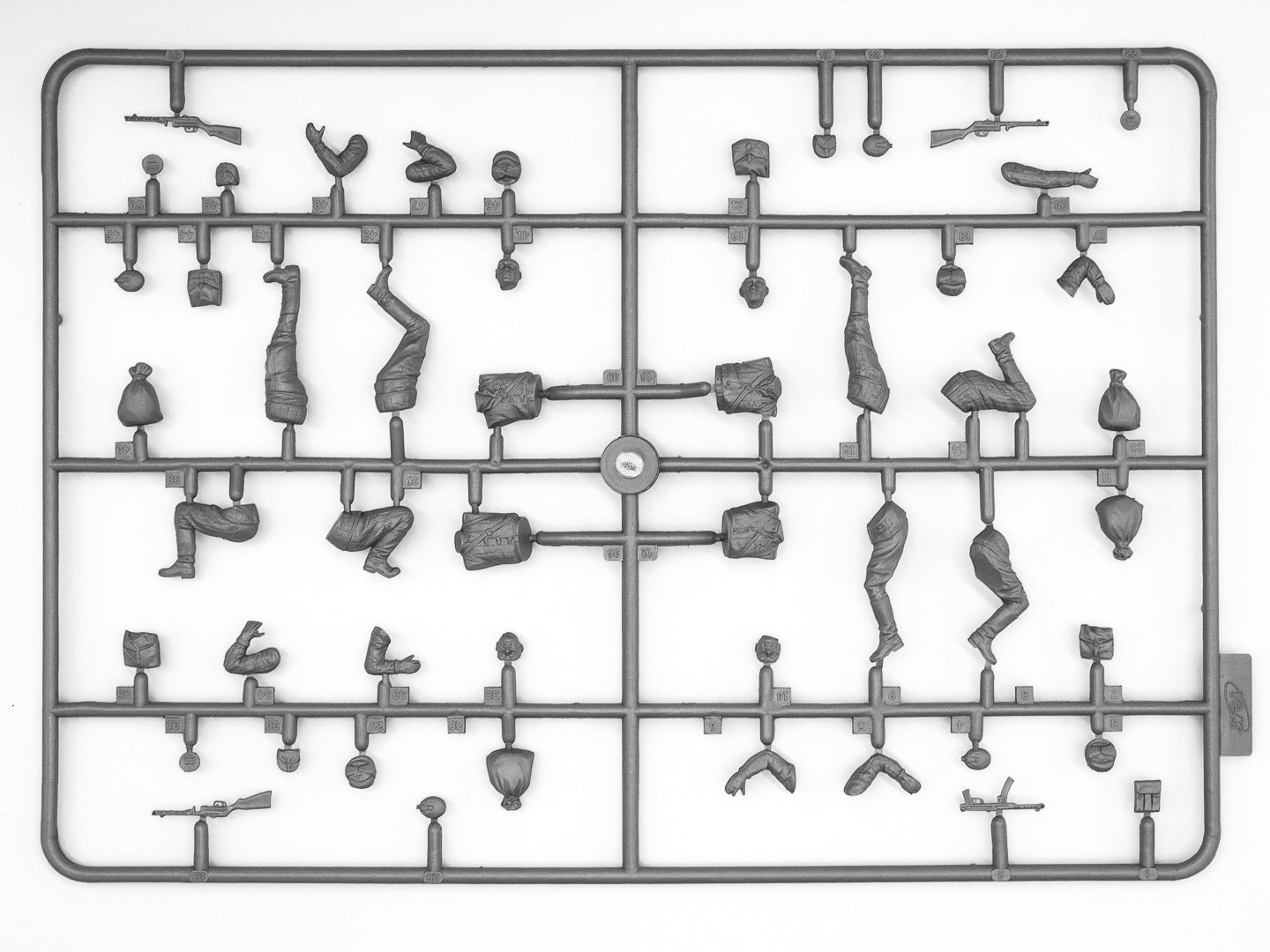 ICM 35640 Plastic model kit figures Scale 1:35 Soviet Tank Riders (1943-1945)