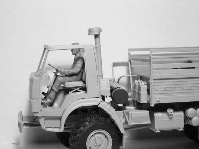 ICM 35641 Plastic model kit figures Scale 1:35 Soviet Drivers, 1979-1991