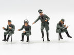 ICM 35644 Plastic model kit 1:35 German Command Vehicle Crew 1939-1942 4 figures