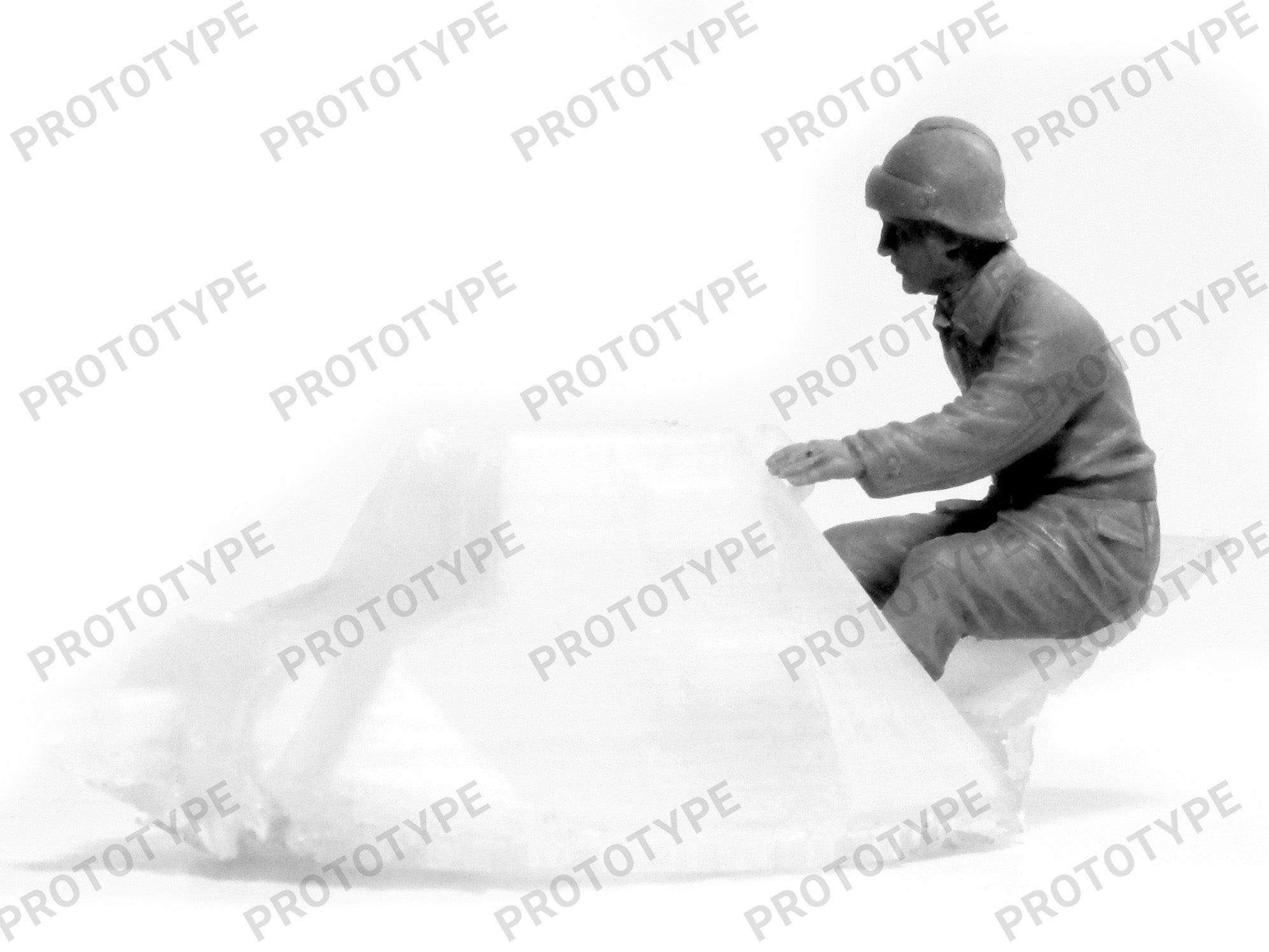 ICM 35647 Plastic model figures kit Scale 1:35 WWII French Tank Crew (5 figures)