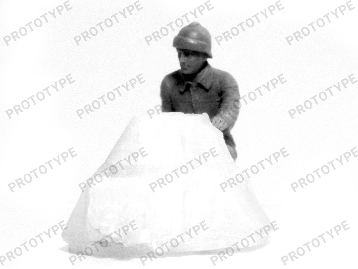 ICM 35647 Plastic model figures kit Scale 1:35 WWII French Tank Crew (5 figures)
