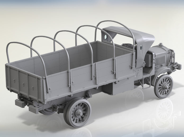 ICM 35653 Plastic model kit Scale 1:35 Standard B “Liberty” with US drivers, WWI