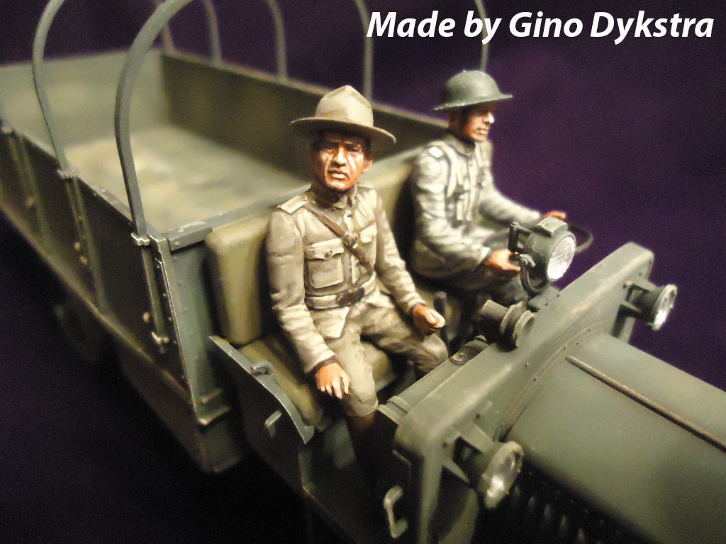 ICM 35653 Plastic model kit Scale 1:35 Standard B “Liberty” with US drivers, WWI